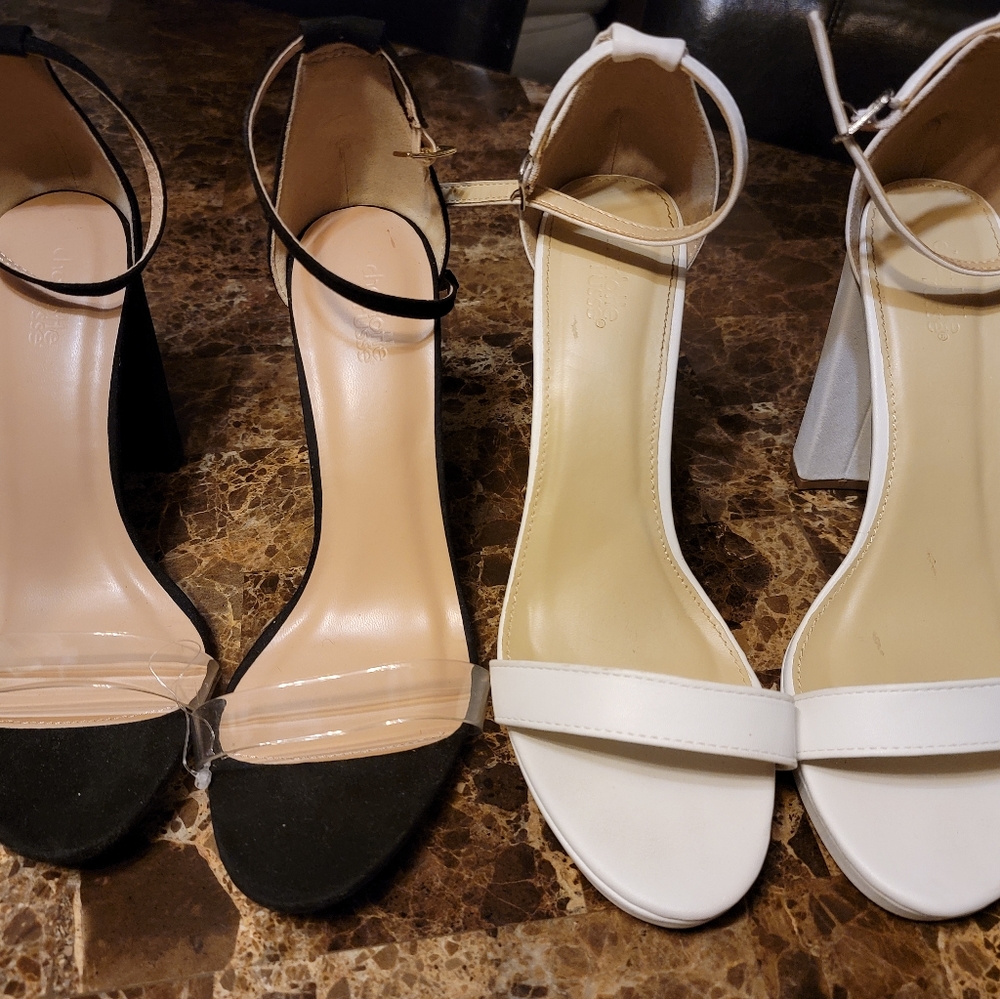 2 pairs of Heels
